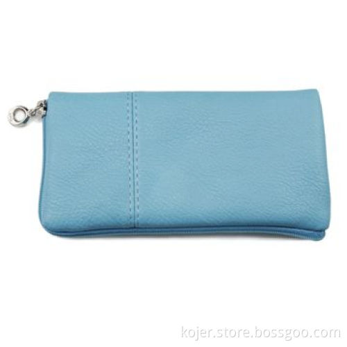 PU Leather Case for iPhone 4, with Zipper and Lanyard, Customized Patterns/Logos are Welcome